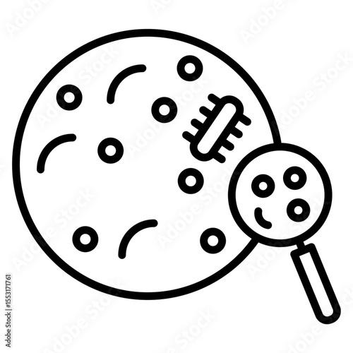 Petri Dish Vector Icon