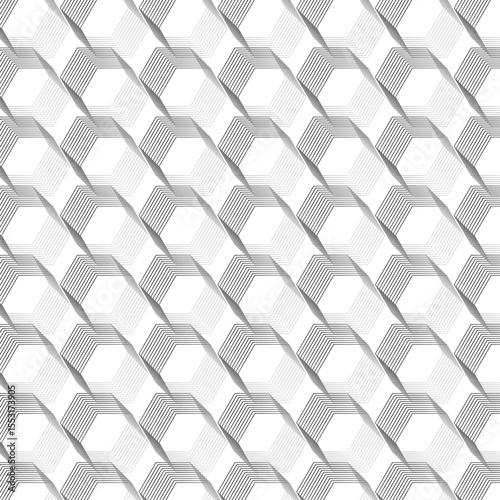 Elevated Hex: A 3D Abstract