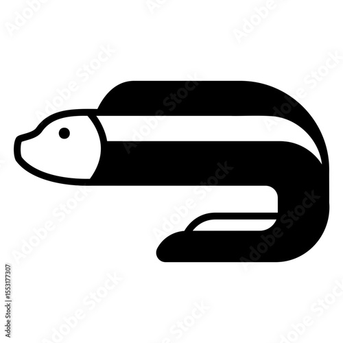 Eel Solid Icon