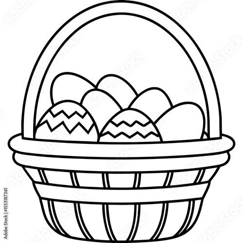 Easter Basket Sketch