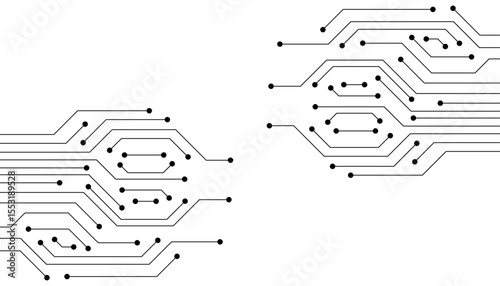 Abstract Technology Background , circuit board with copy space
