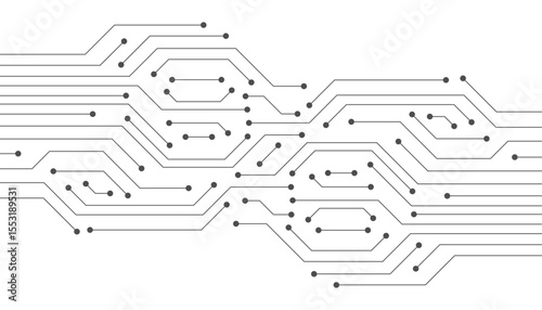Abstract Technology Background , circuit board with copy space