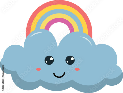 Simple Cute Cartoon Weather Icon
