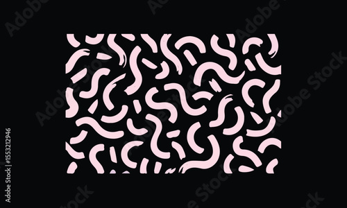 Vector hipster seamless pattern