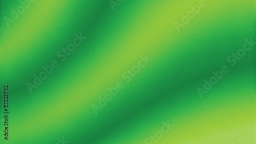 Soft gradient green and blue lines abstract background design with a blurred, bright wave pattern