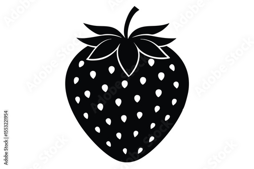strawberry-fresh-fruit-icon-vector-illustration