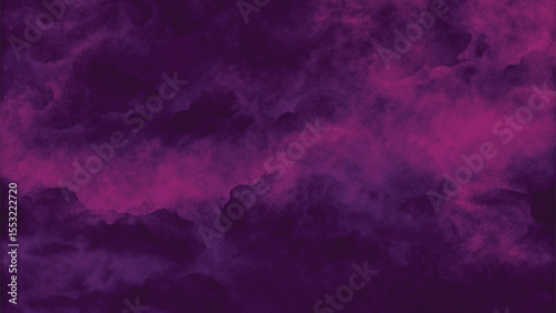 Abstract grunge background with smoky pink and purple textures, evoking a stormy night sky
