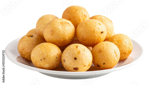 Pani puri isolated on transparent background. Png
