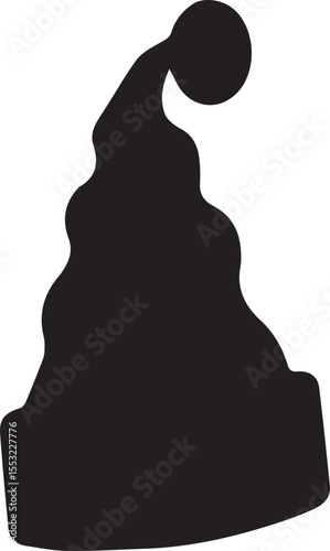 Santa Hat Silhouette