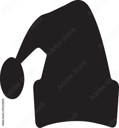 Santa Hat Silhouette