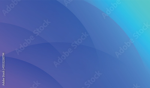 Abstract Curved Line Design on Azure purple Background