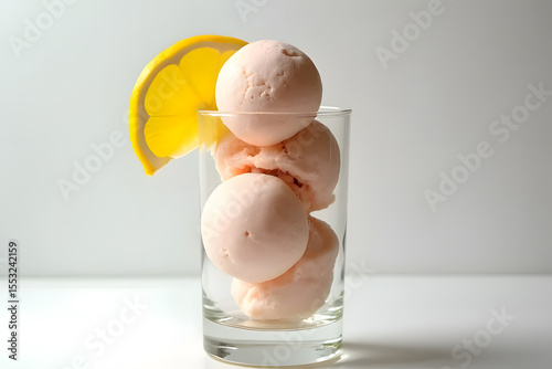 Rainbow ice cream cones melting in summer, all flavors are popular