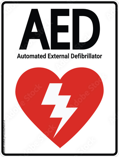 AED Emergency defibrillator AED icon icons Medical logo cpr Vector eps symbol location automated external 
Medical signs Red automated external defibrillator.