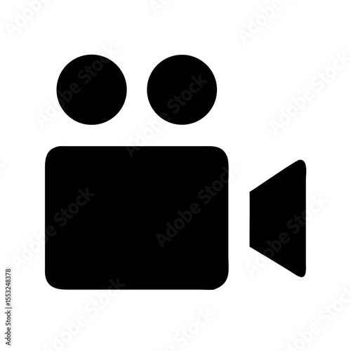 Movie camera icon vector illustration