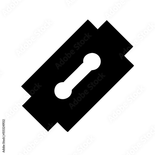 Razor blade icon vector illustration