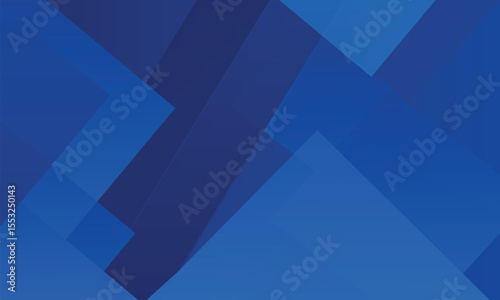 Abstract blue background featuring a modern blend of geometric triangle shapes and hexagon patterns. A clean and stylish vector design ideal for digital, web, or print use