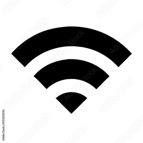 Wireless signal icon vector illustration