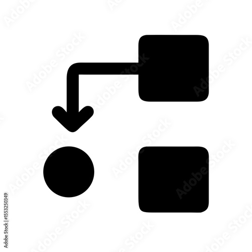 Workflow icon vector illustration