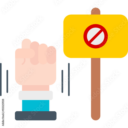 Protest icon