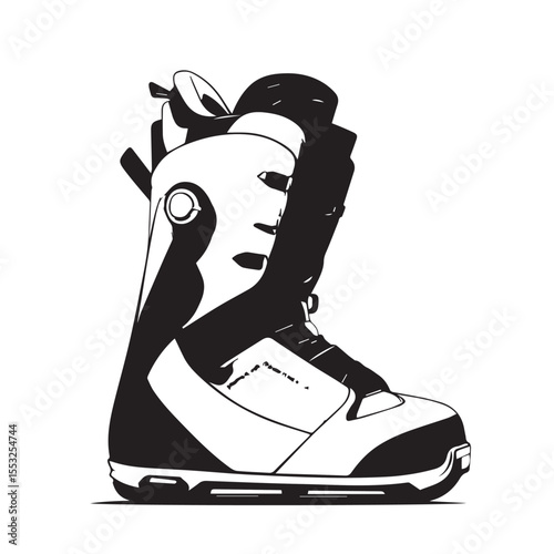 Snowboard Boots silhouette