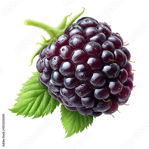 blackberry isolated