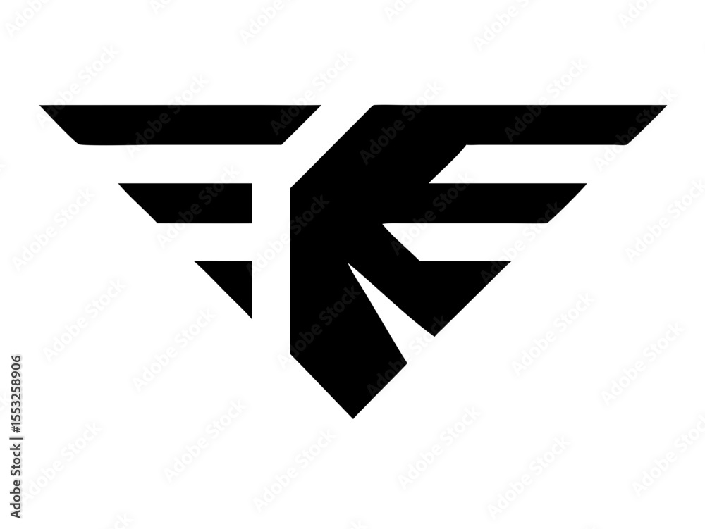 Powerful, stylized eagle logo design, ideal for a company or brand. A bold, black silhouette of an eagle's head and neck in a dynamic, stylized pose. Powerful, stylized eagle logo design, ideal for a company or brand. A bold, black silhouette of an eagle's head and neck in a dynamic, stylized pose.
