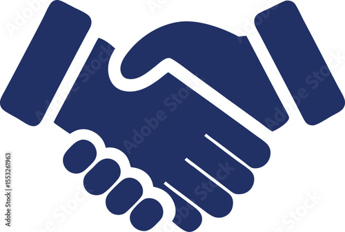 handshake vector icon