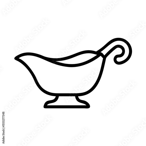gravy boat, icon