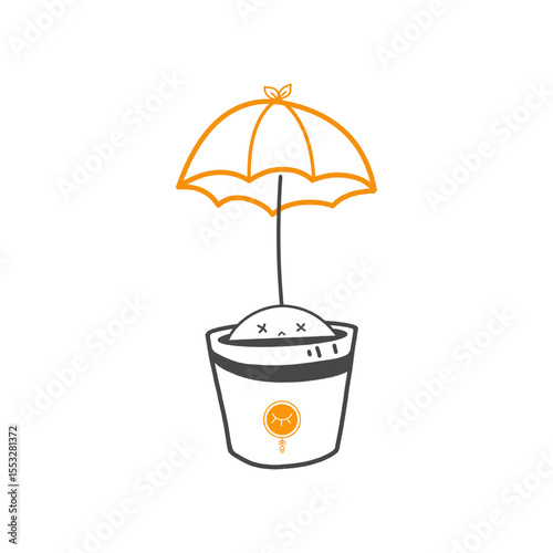 umbrella flowering plants