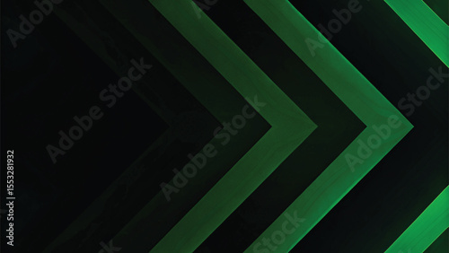 Green abstract background with glowing lines, a futuristic digital design, and a dark, textured pattern
