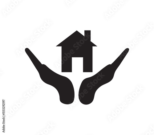 Home Protection and Care Icon