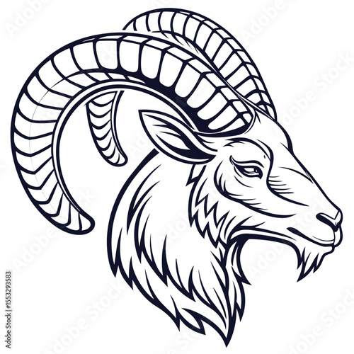 bold ornamental ram vector line art  vector clip art collection with clean black silhouette illustrations suitable for logos decor prints tattoos and digital use featuring a mix of wild and domestic
