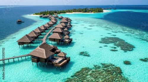 Tropical overwater bungalows (1)
