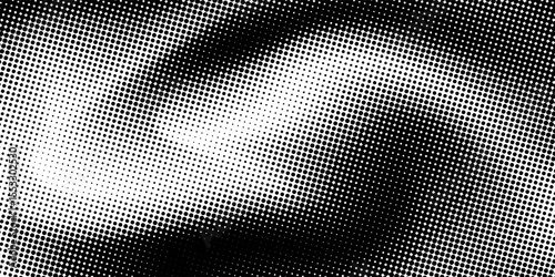 Vector halftone texture. Abstract halftone texture with dots. Black and white minimal abstract background vector