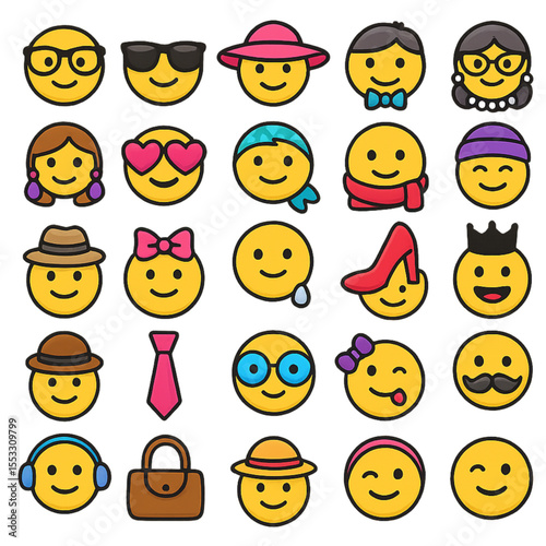 set of smiles