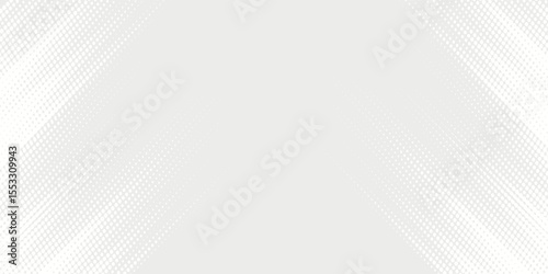 Dot white gray wave light technology texture background. Abstract big data digital concept.