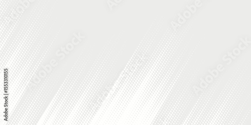 Dot white gray wave light technology texture background. Abstract big data digital concept.
