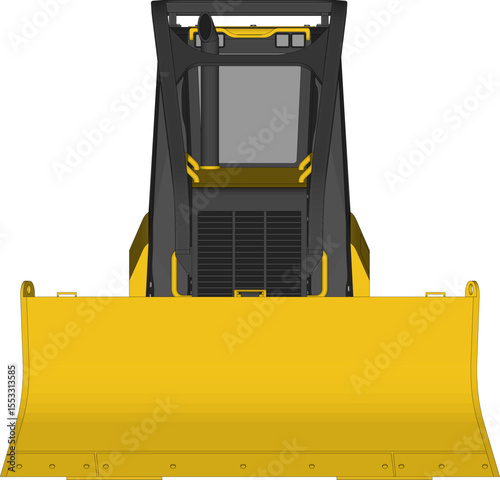 Dozer is a type of heavy equipment used for construction. Dozers are used to push, dig or pull materials such as sand, soil, rocks and others.	trator Artwork