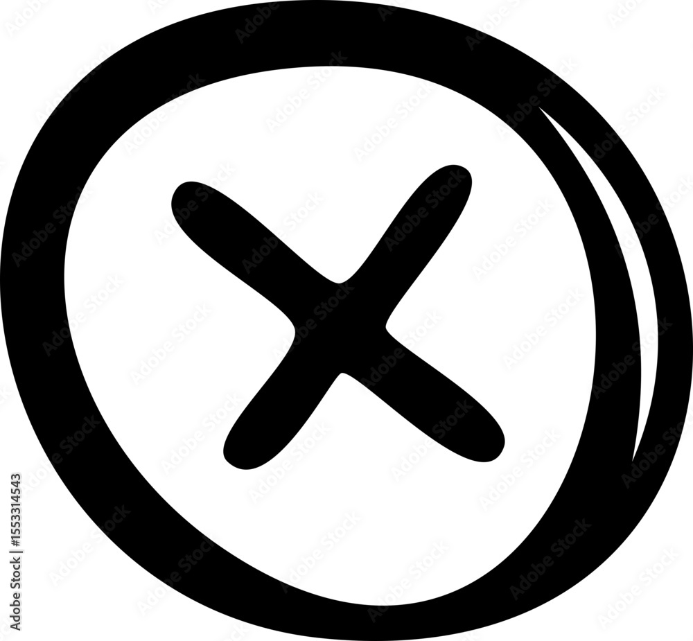 Obraz premium 손그림 낙서 라인 귀여운 스마일 꽃 화살표 하트 별 포인트