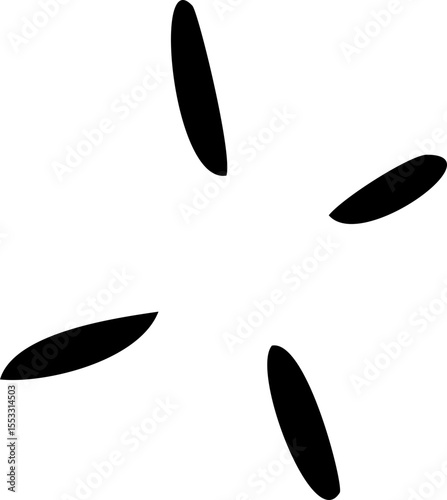 손그림 낙서 라인 귀여운 스마일 꽃 화살표 하트 별 포인트