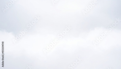 Pale Gray Cloudy Sky Background