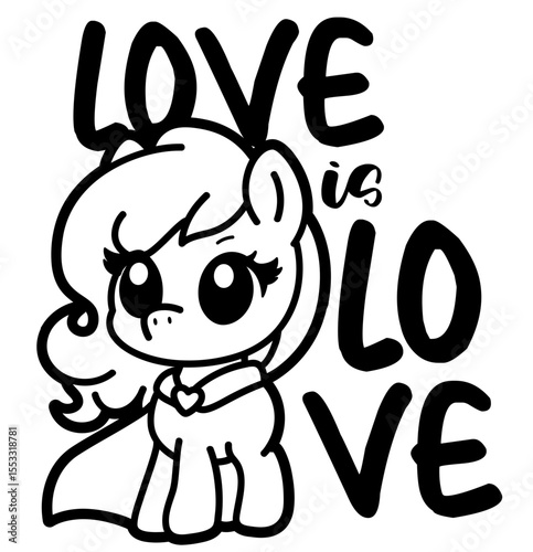 love is love pony