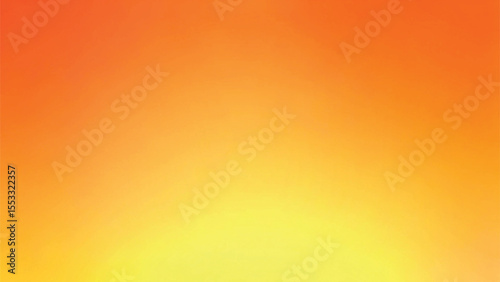 Bright, colorful abstract background design with glowing orange and yellow wave patterns and blurred light textures