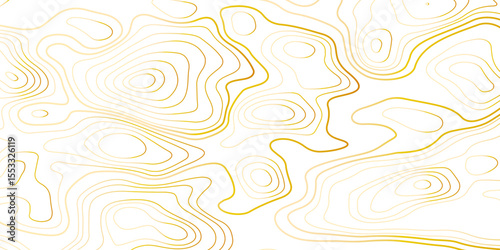 Abstract topographic map contour, white background and colorful wave lines pattern texture. geographic contour map grid backdrop paper texture. terrain path isolated on a background.