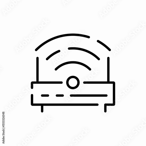 wifi wireless internet connection icon vector sign