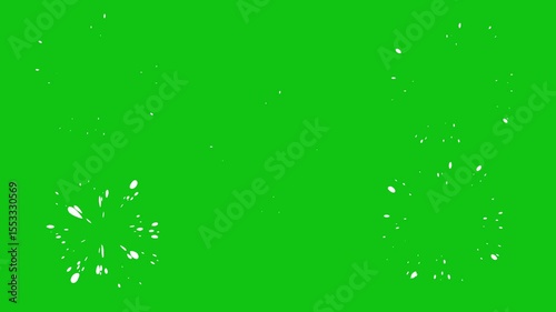 Animated Smoke Explosions Pack Hand Drawn 2D Cartoon FX with Loops Blasts Gunfire and Shell Casings for Games and Video Editors 30 FPS 4K