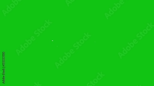 Looping Cartoon Explosion FX Animation Unique 2D Smoke Blasts and Gunfire Elements for Video Projects with Green Screen and Transparent Background