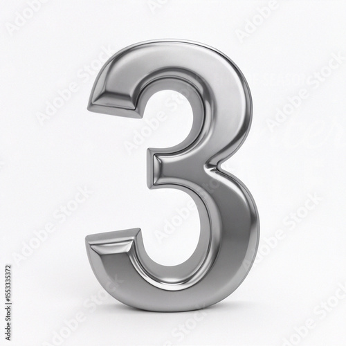 Chrome silver number 3 a bold and brilliant blend of modern edge and timeless shine.