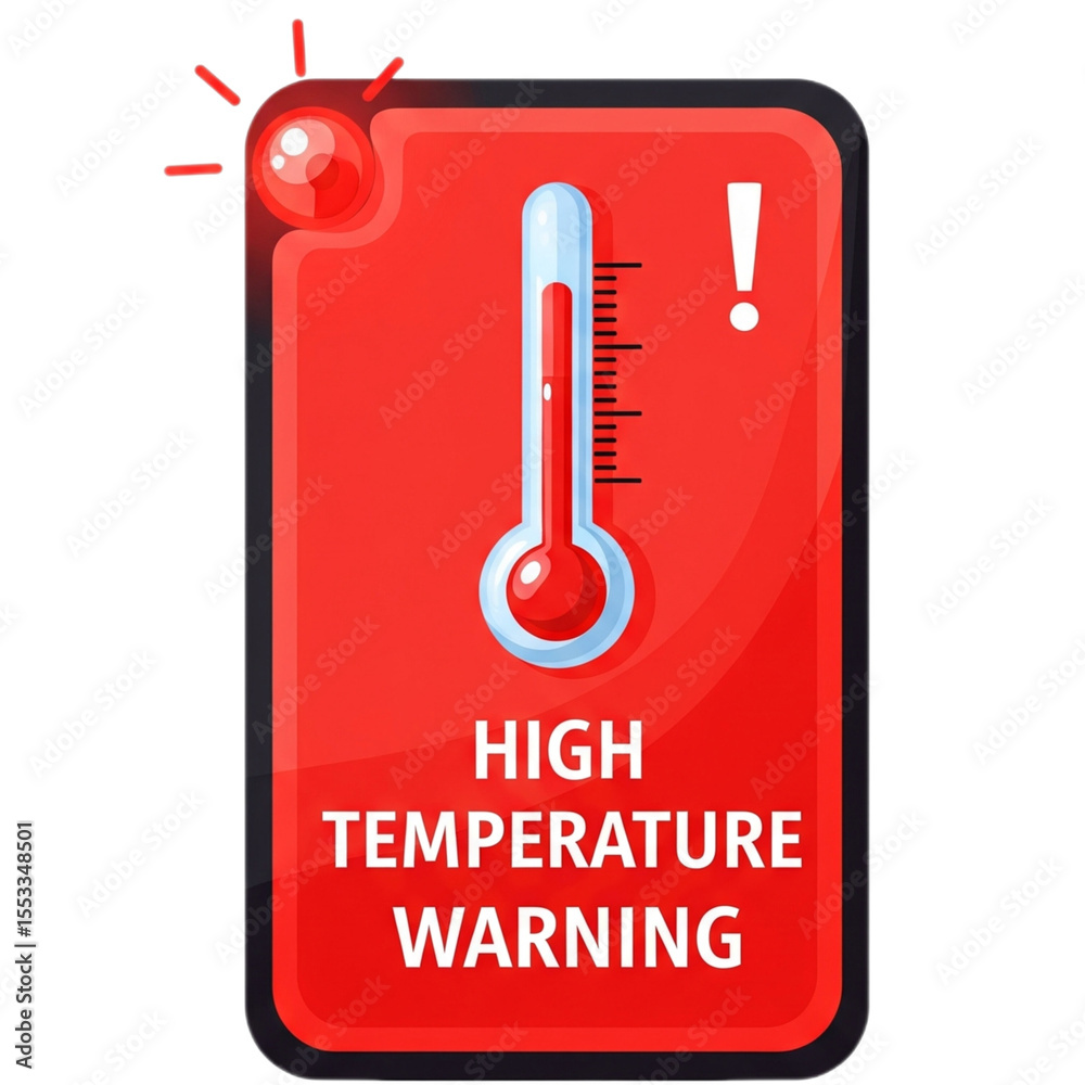 Naklejka premium thermometer