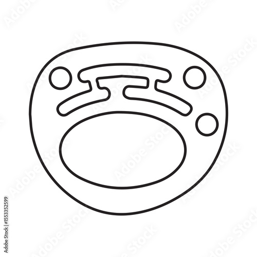 Cell Structure line icon